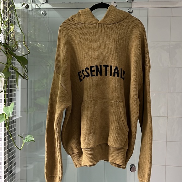 Fear of God Essentials Knit Pullover Hoodie - Picture 4 of 8